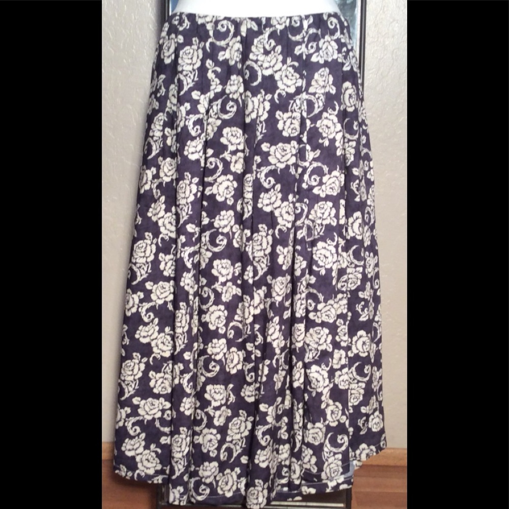 Beautiful blue and white skirt